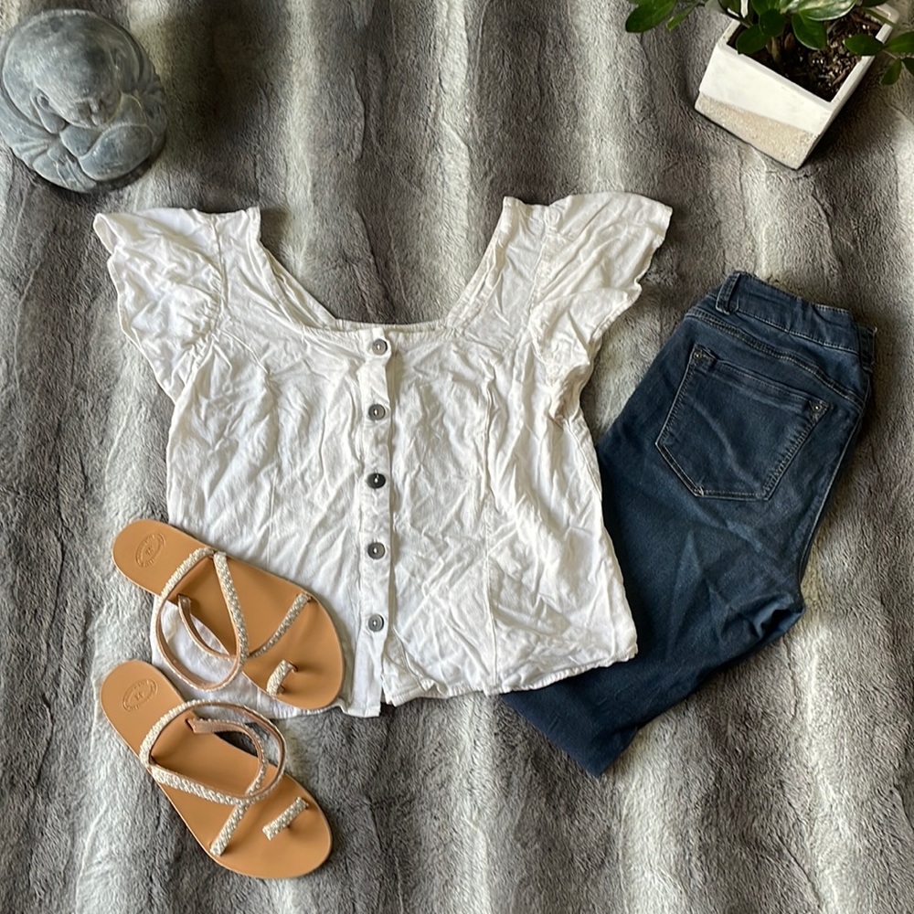 Off White Universal Thread Blouse